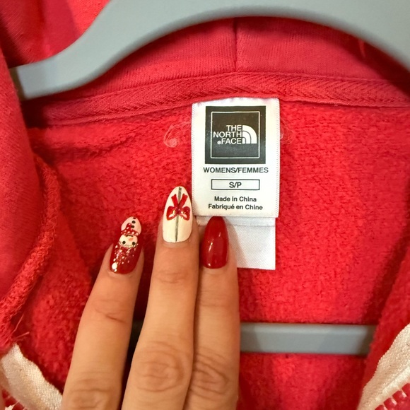 Women’s North Face Zip Up Hoodie - Picture 2 of 2